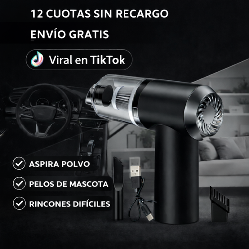 Aspiradora de Mano Inalámbrica Zentra 3 en 1