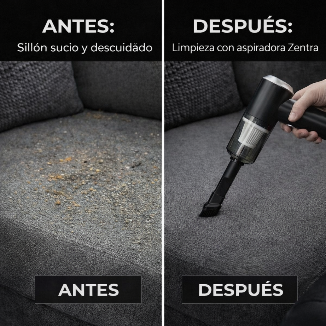 Aspiradora de Mano Inalámbrica Zentra 3 en 1