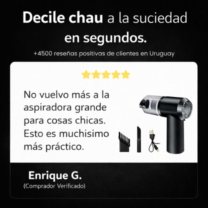 Aspiradora de Mano Inalámbrica Zentra 3 en 1